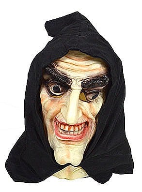 MASTI SI MASTI MORPH - HALLOWEEN - MASCA HALLOWEEN DELUXE - VRAJITOARE CU GLUGA