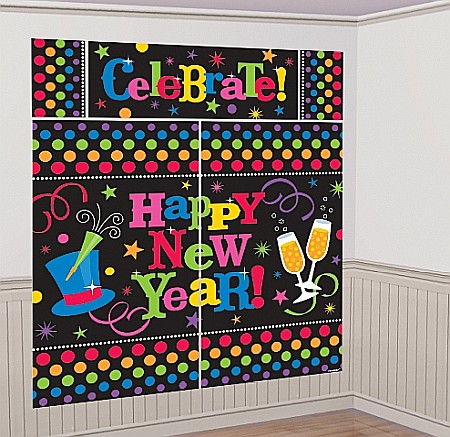 POSTERE PENTRU PERETE SI ACCESORII - SET KIT POSTERE DECOR REVELION INTERIOR/ EXTERIOR