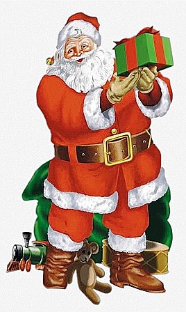 POSTERE PENTRU PERETE SI ACCESORII - POSTER PERETE MOS CRACIUN  INTERIOR/EXTERIOR