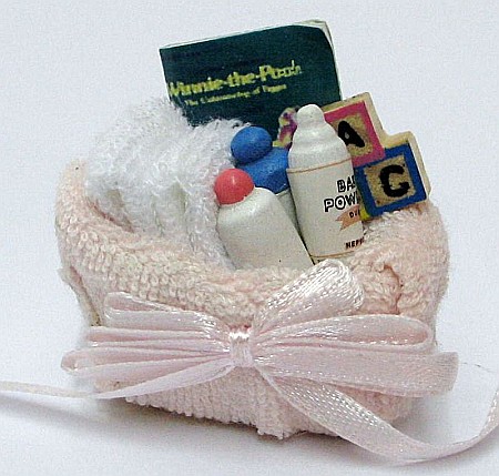 BAIE - Obiecte sanitare si Accesorii baie casuta papusi - Set baie cadou bebelus - miniaturi colectionari papusi