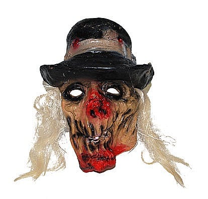 MASTI MUSTATA BARBA PETRECERE - MASCA PETRECERE DELUXE HALLOWEEN - CU PALARIE