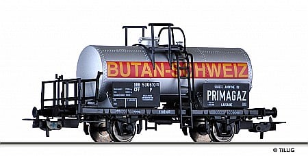 Vagoane - Vagon cisterna Primagaz, SBB, Epoca III, H0, Tillig 76560
