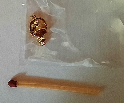 Accesorii si Materiale pentru Casuta Papusi - Ornament Georgian pentru usa "ciocanit" -scara 1:12
