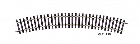 Sine, macazuri, accesorii - Sina curba R4, H0 Tillig 82122