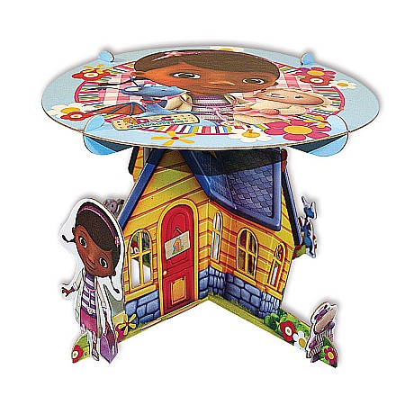 DECORATIUNI PETRECERE CARNAVAL - Stand suport pentru tort -  cu decor McStuffins