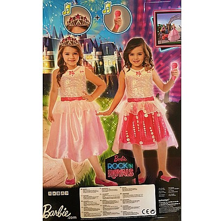 COSTUME FETE ROCHITE FUSTE - Costum BARBIE ROCK & ROYALS PREMIUM 2 in 1 - 3 piese