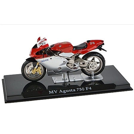 Raliu - Macheta motocicleta MV Agusta 750 F4, scara 1:24, Atlas