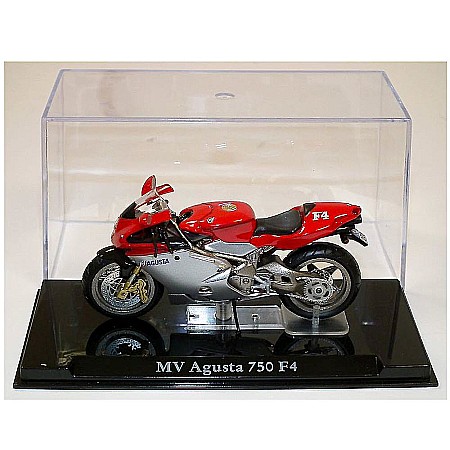 Macheta motocicleta MV Agusta 750 F4, scara 1:24, Atlas [1]