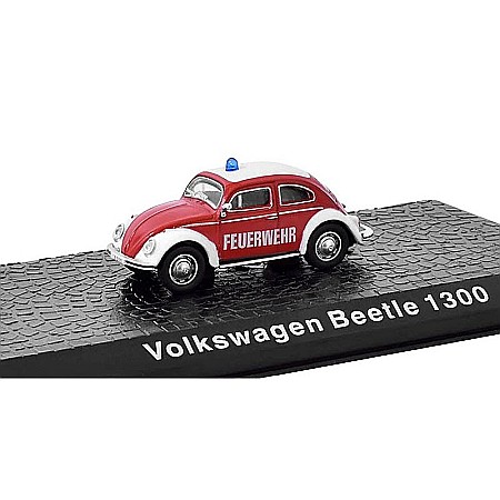 Vehicule Interventie - Macheta pompieri Volkswagen Beetle 1300, scara 1:72, Atlas