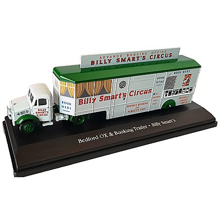 Camioane - Macheta atlas editions, the greatest show on earth, bedford OX & booking trailer billy smarts, scara 1:76