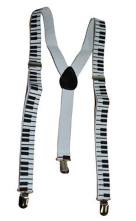 Bretele Clape Pian pentru Petrecere – Accesoriu Original si Amuzant, Cod 60826