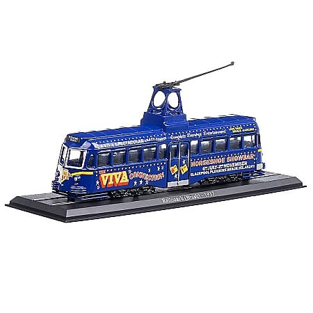 Autobuze/Tramvaie - Macheta Tramvai Brush Railcoach 1937 scara 1:76 Atlas Collections