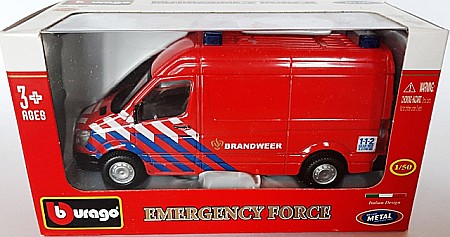 Vehicule Interventie - Macheta Pompieri Mercedes Benz Sprinter Brandweer N.L. 1:50