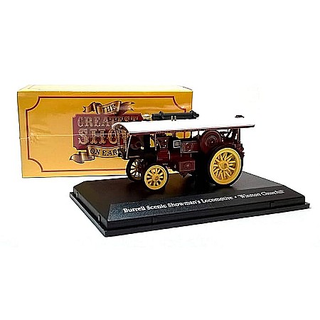 Camioane - Macheta atlas editions, the greatest show on earth, burrell scenic showmans locomotive winston churchill, scara 1:76