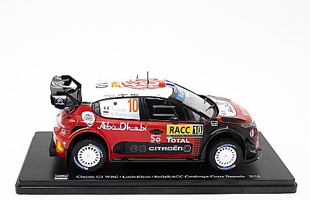 MACHETE AUTO - Macheta Citroen C3 WRC Raliu Catalunya 2018, 1:24 Altaya