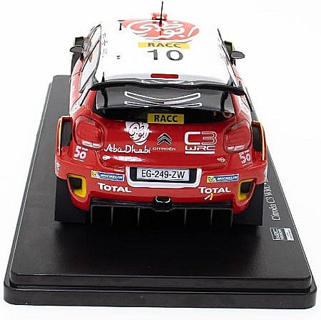 Macheta Citroen C3 WRC Raliu Catalunya 2018, 1:24 Altaya [4]