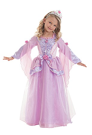 COSTUME FETE ROCHITE FUSTE - Costum copii DELUXE COROLE - PRINTESA  - 2 piese