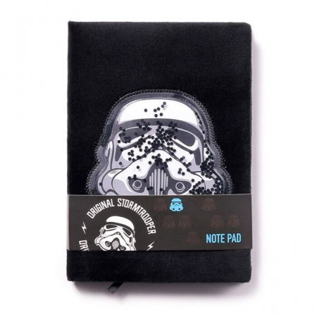STAR WARS - Caiet cu coperti cu plus original Stormtrooper Star Wars