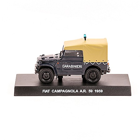 Vehicule Interventie - Macheta Fiat Campagnola AR 59 Carabinieri , 1:43