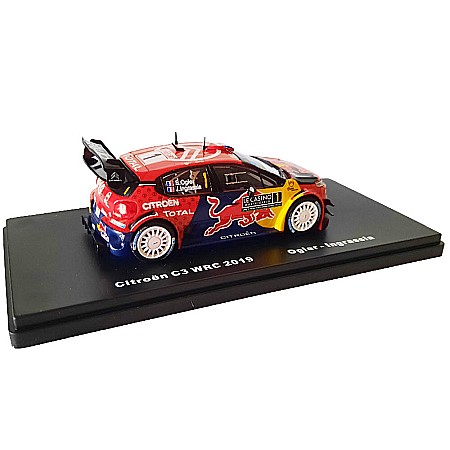 MACHETE AUTO - Macheta Citroen C3 RC #1 Rally Monte Carlo 2019, scara 1:43 Altaya