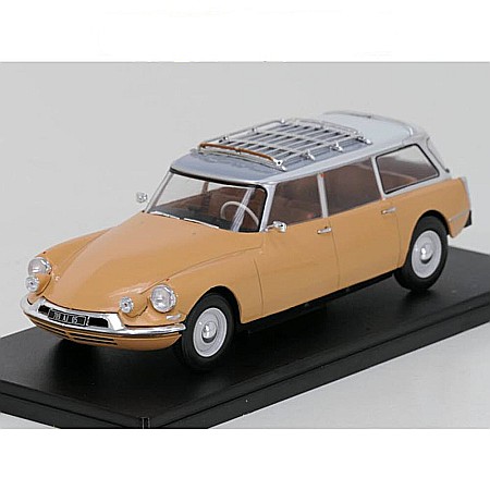 Masini de strada - Macheta auto Citroen ID 19 Break an 1959 scara 1:24 galben Hachette