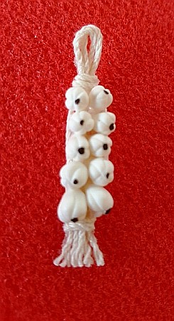 Bacanie, mancare si desert miniaturi casuta papusi - Funie de usturoi - miniatura casute papusi