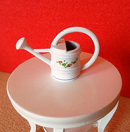 GRADINA - mobilier, decoratiuni si accesorii miniaturi papusi - Stropitoare din metal - miniatura papusi