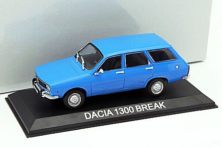 MACHETE AUTO ROMANESTI - Macheta Dacia 1300 Break 1:43 Atlas -lipsa oglinda dreapta, Outlet