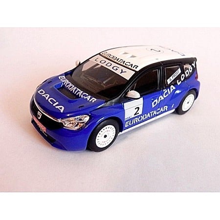 Raliu - Dacia Lodgy Glace Trophee Andros, Macheta auto scara 1:43 Eligor