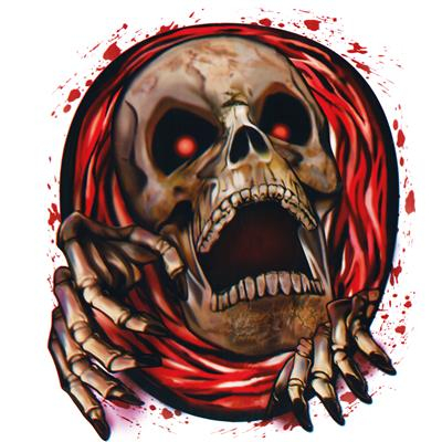 Decor pentru vasul de WC – accesoriu inedit Halloween [1]
