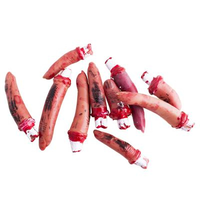 Degete tăiate cu os – set de 10 – decor horror Halloween [1]