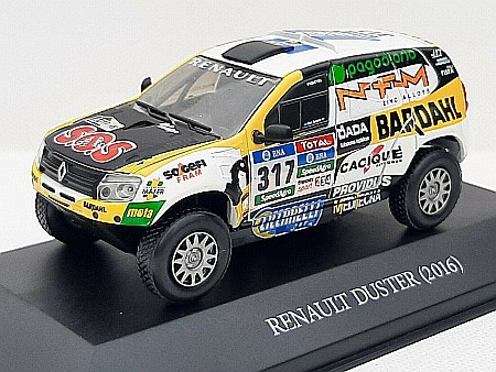 MACHETE AUTO - Renault Duster Dakar 2016, macheta auto scara 1/43 Altaya