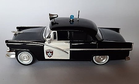 Vehicule Interventie - Macheta Ford Fairlane *Police cars of the world series*, white/black