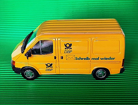 Masini de strada - Macheta Ford Transit *DBP Post*, yellow 1:35