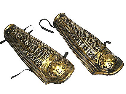 CAVALERI - ARME SI DECORATIUNI - SET APARATORI PICIOARE CAVALERI Cod 52257