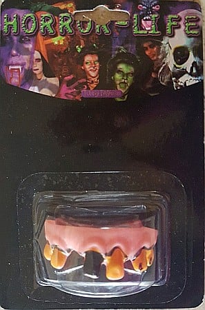 ARTICOLE DE MAKE-UP HALLOWEEN - Proteză dinți / dantură horror – accesoriu Halloween