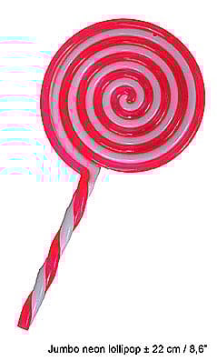 ACCESORII SI BIJUTERII CARNAVAL - Lollipop- acadea uriasa Cod 55266