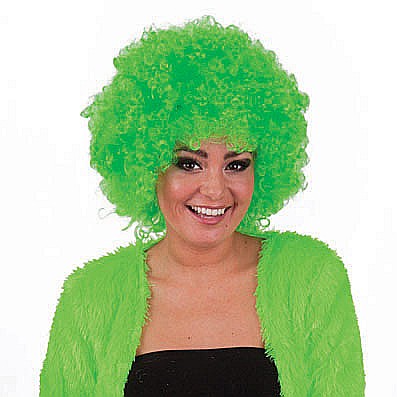PERUCI PETRECERE CARNAVAL - Peruca petrecere creata  hippie verde - Cod 57352