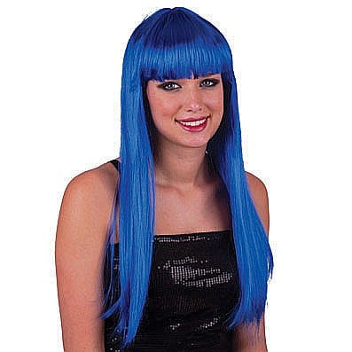 PERUCI PETRECERE CARNAVAL - Peruca petrecere Pony albastra