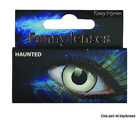 ACCESORII CARNAVAL - Lentile contact petrecere halloween HAUNTED - 58332