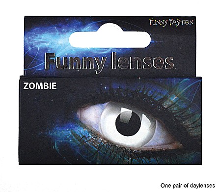 ACCESORII CARNAVAL - Lentile contact party ZOMBIE - Cod 58333