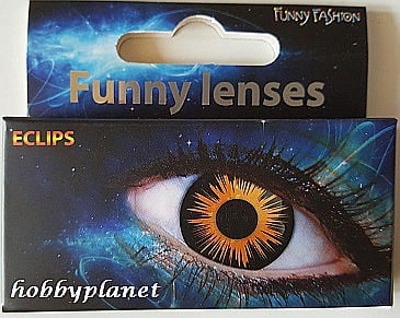 ACCESORII CARNAVAL - LENTILE DE CONTACT HALLOWEEN TWILIGHT - ECLIPSA