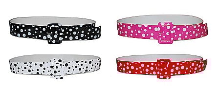 BRETELE/CURELE/CRAVATE/PAPIOANE - Curea cu buline 4 culori - Cod 60300