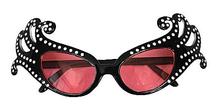OCHELARI PETRECERE CARNAVAL - Ochelari Petrecere cu Imitație Diamante – Accesorii Glamour Party & Festival - Cod 60714