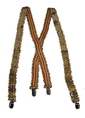 BRETELE/CURELE/CRAVATE/PAPIOANE - BRETELE PETRECERE GLAMOUR- AURII Cod 60820