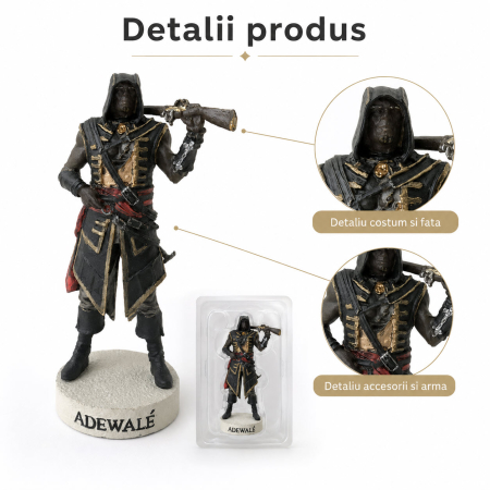 Figurina Adewale – Assassin's Creed, Ubisoft, aprox. 10 cm [3]