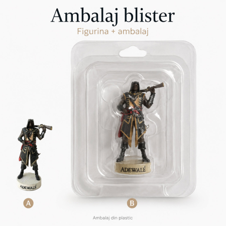 Figurina Adewale – Assassin's Creed, Ubisoft, aprox. 10 cm [2]