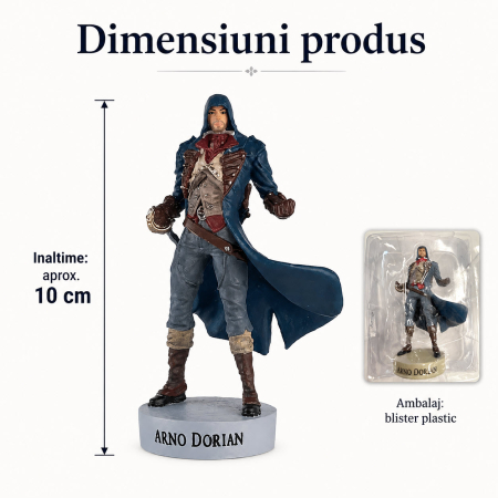 Figurina Arno Dorian – Assassin's Creed, Ubisoft, aprox. 10 cm [1]