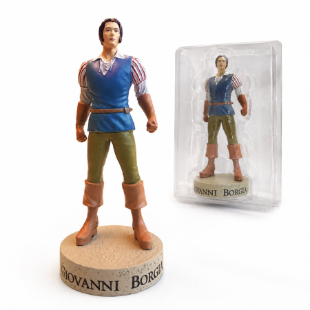 FIGURINE - Figurina Giovanni Borgia – Assassin's Creed, Ubisoft, aprox. 10 cm