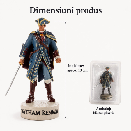 Figurina Haytham Kenway – Assassin's Creed, Ubisoft, aprox. 10 cm [1]